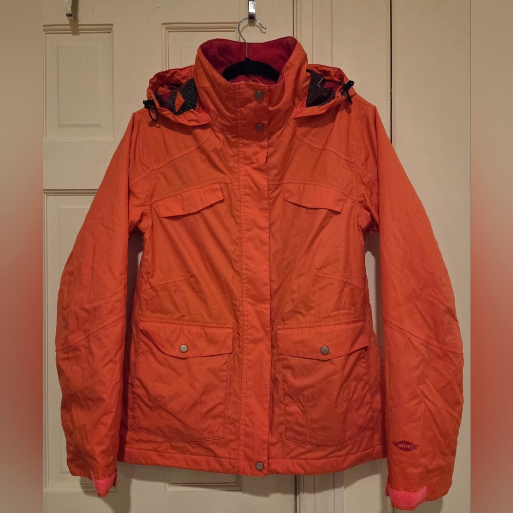 SIMS Womens Hot Coral Ski / Snowboard Jacket